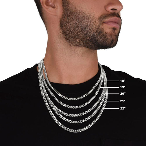 To My Amazing Husband – Cuban Link Chain - HEARTEN
