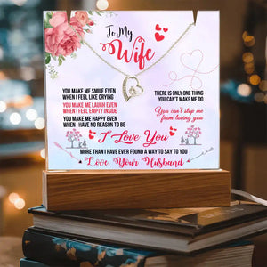 Keepsake Acrylic & Forever Love Necklace - HEARTEN