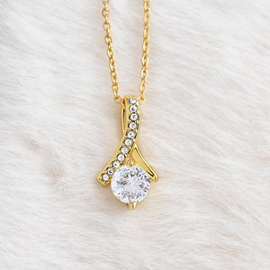 To My Amazing Sister - Alluring Beauty Necklace - HEARTEN