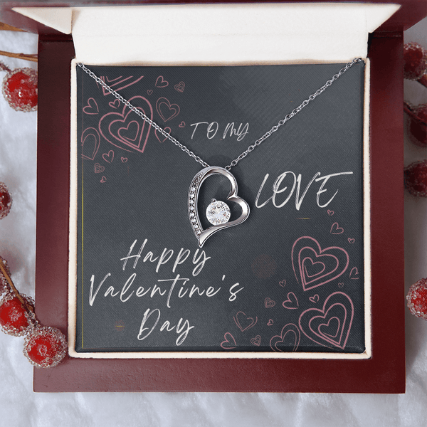 To My Love Forever Love Necklace - Valentine's Day Gift - HEARTEN