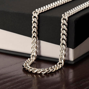 To My Amazing Husband – Cuban Link Chain - HEARTEN