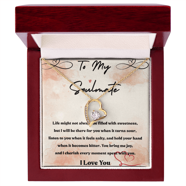 To My Soulmate – Forever Love Necklace - HEARTEN
