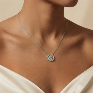 To My Beautiful Wife Magnetic Hearts Necklace - HEARTEN