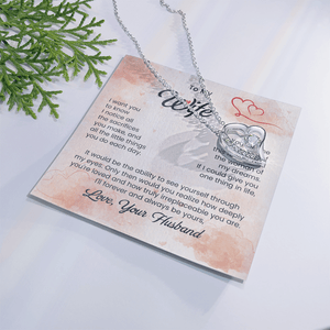 To My Beautiful Wife - Forever Love Necklace - HEARTEN