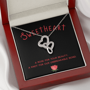 Heart - to - Heart Pendant Necklace - HEARTEN