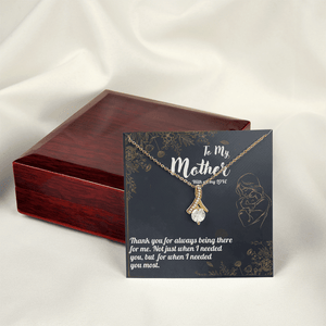 To my Mother Alluring Beauty Necklace - HEARTEN17