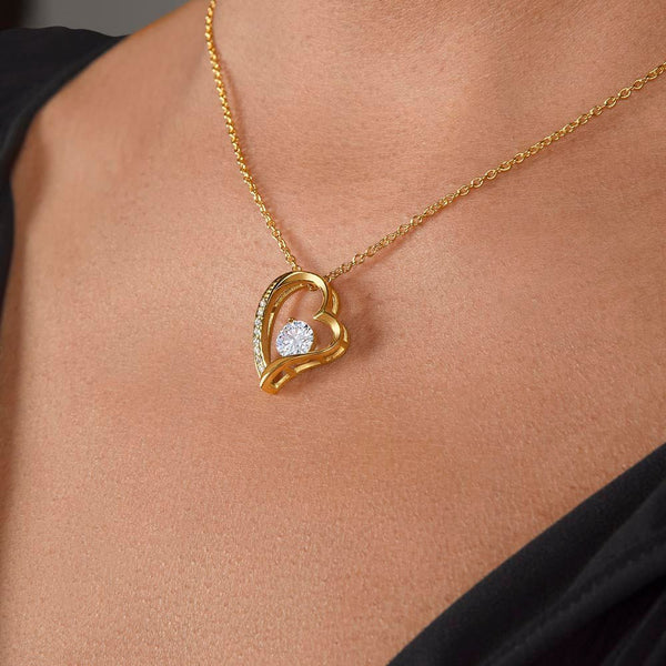 To My Mom - Forever Love Necklace - HEARTEN