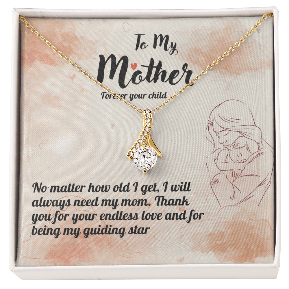 To My Mother - Alluring Beauty Necklace - HEARTEN