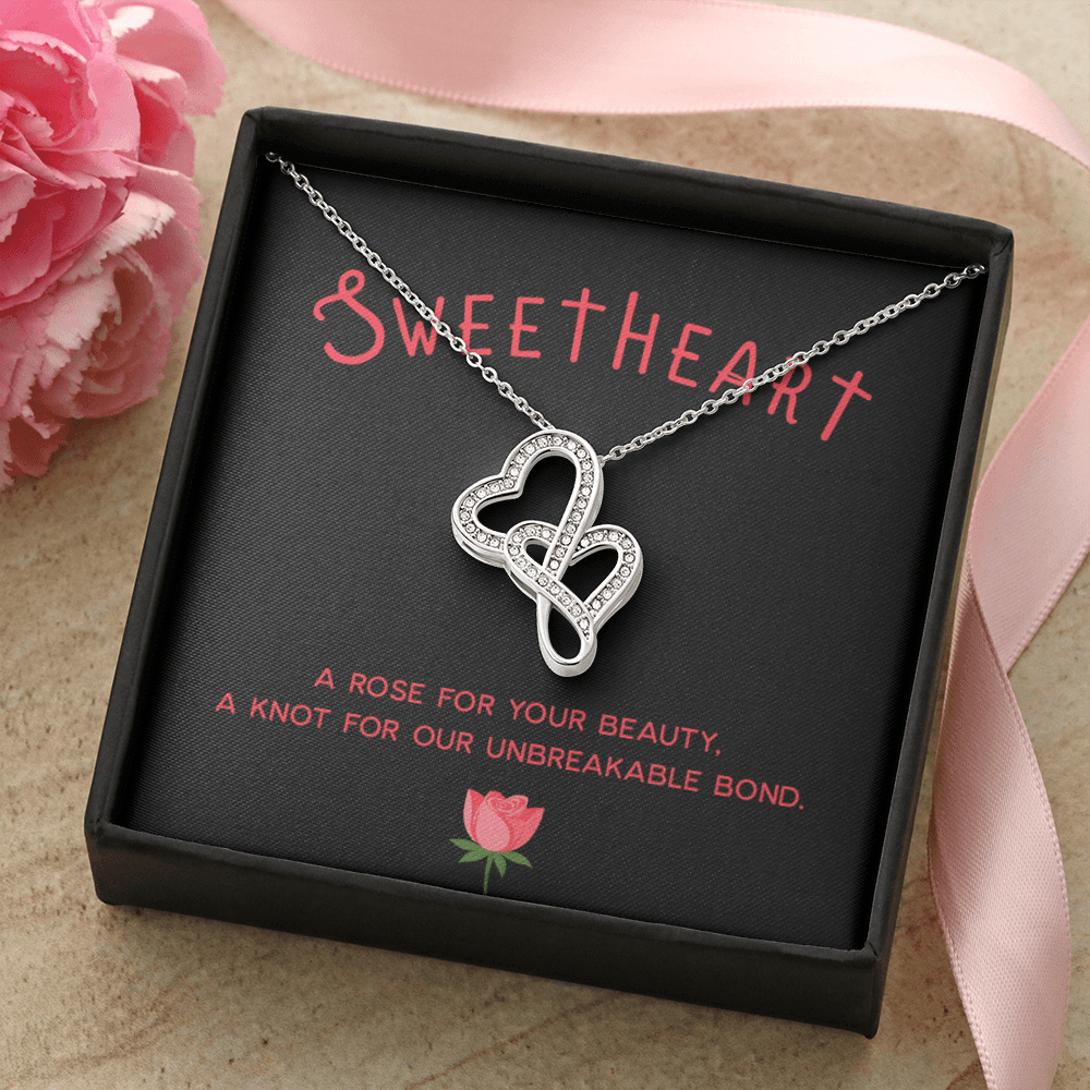 Heart - to - Heart Pendant Necklace - HEARTEN