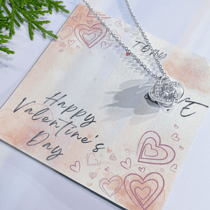 To My Love Love Knot Necklace - Valentine's Day Gift - HEARTEN