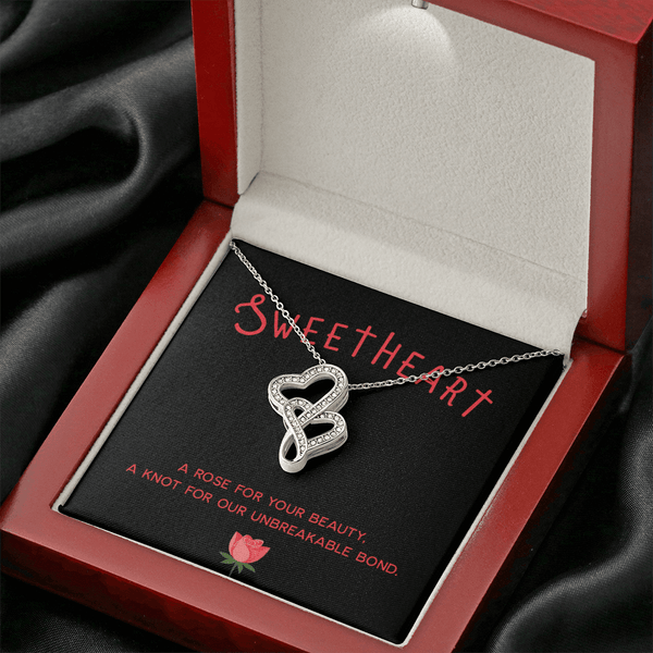 Heart - to - Heart Pendant Necklace - HEARTEN