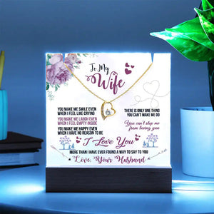 Keepsake Acrylic & Forever Love Necklace - HEARTEN