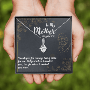 To my Mother Alluring Beauty Necklace - HEARTEN6
