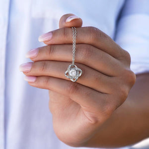 To My Love Love Knot Necklace - Valentine's Day Gift - HEARTEN