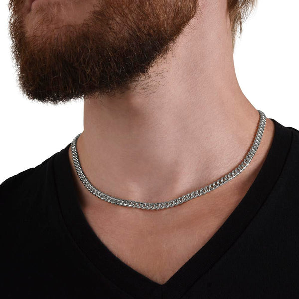To My Amazing Husband – Cuban Link Chain - HEARTEN