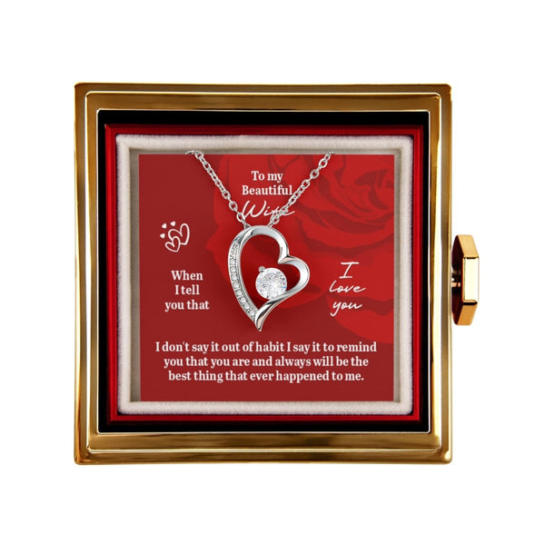 Forever Love with Rotating Rose Gift Box - HEARTEN
