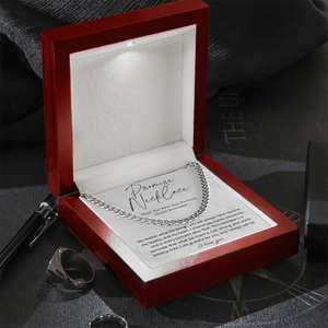 Promise Cuban Link Chain for Him - HEARTEN19