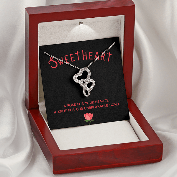 Heart - to - Heart Pendant Necklace - HEARTEN