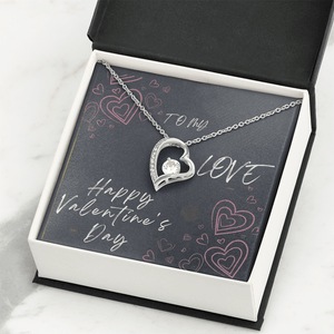To My Love Forever Love Necklace - Valentine's Day Gift - HEARTEN