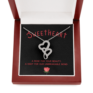Heart - to - Heart Pendant Necklace - HEARTEN