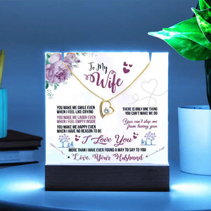 Keepsake Acrylic & Forever Love Necklace - HEARTEN
