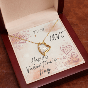 To My Love Forever Love Necklace - Valentine's Day Gift - HEARTEN