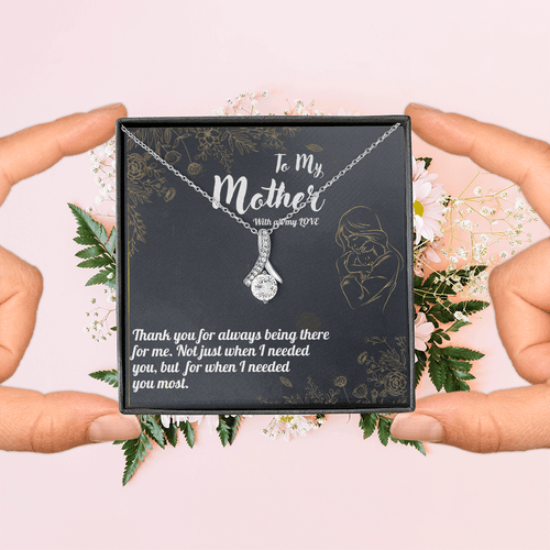 To my Mother Alluring Beauty Necklace - HEARTEN4