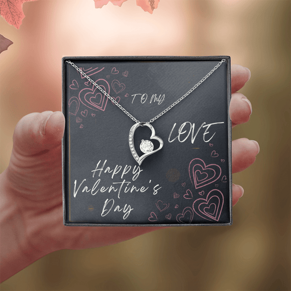 To My Love Forever Love Necklace - Valentine's Day Gift - HEARTEN