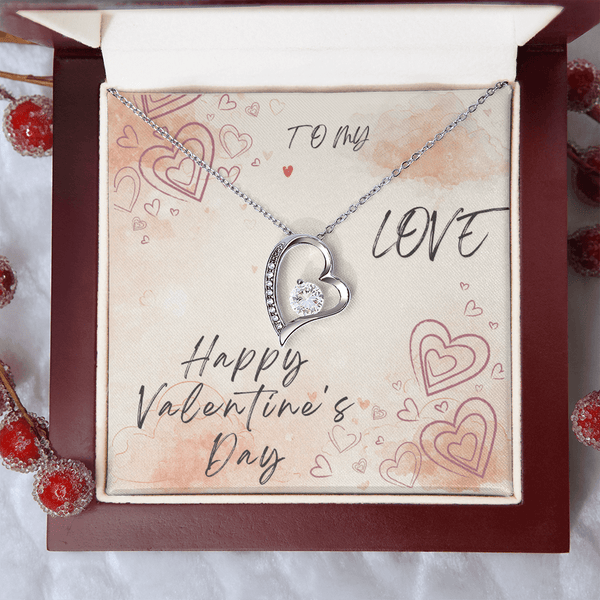 To My Love Forever Love Necklace - Valentine's Day Gift - HEARTEN