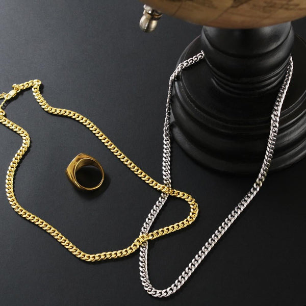 Promise Cuban Link Chain for Him - HEARTEN9