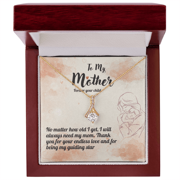 To My Mother - Alluring Beauty Necklace - HEARTEN