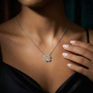 To My Beautiful Wife Magnetic Hearts Necklace - HEARTEN
