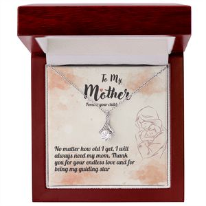 To My Mother - Alluring Beauty Necklace - HEARTEN