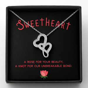Heart - to - Heart Pendant Necklace - HEARTEN