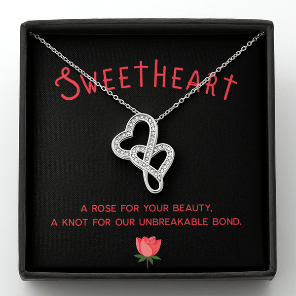 Heart - to - Heart Pendant Necklace - HEARTEN