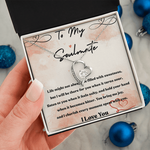 To My Soulmate – Forever Love Necklace - HEARTEN