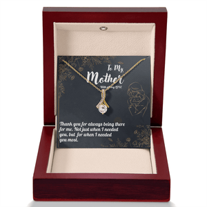 To my Mother Alluring Beauty Necklace - HEARTEN15