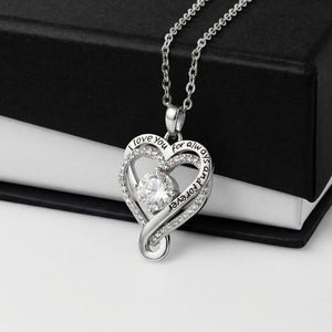 To My Dear Mom Love You Always Necklace From Daughter - HEARTEN