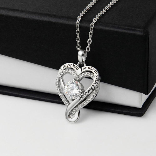 To My Dear Mom Love You Always Necklace From Daughter - HEARTEN