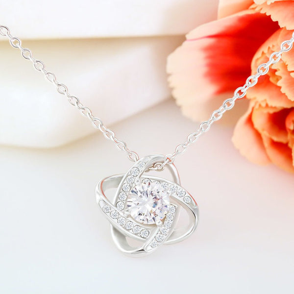 To My Love Love Knot Necklace - Valentine's Day Gift - HEARTEN