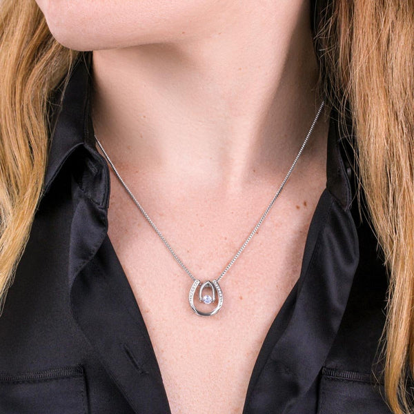 To My Wife  - Lucky In Love Necklace - HEARTEN