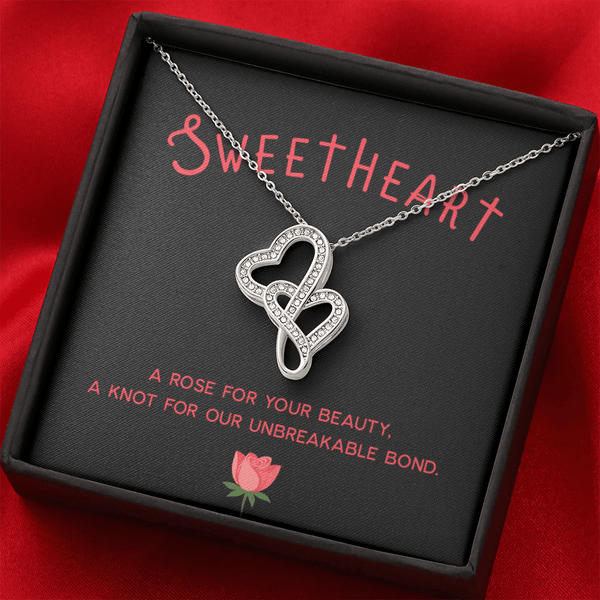 Heart - to - Heart Pendant Necklace - HEARTEN