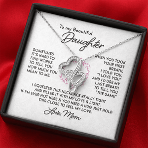 Heart - to - Heart Pendant Necklace - HEARTEN