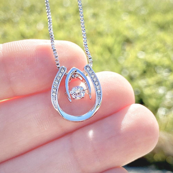To My Wife  - Lucky In Love Necklace - HEARTEN