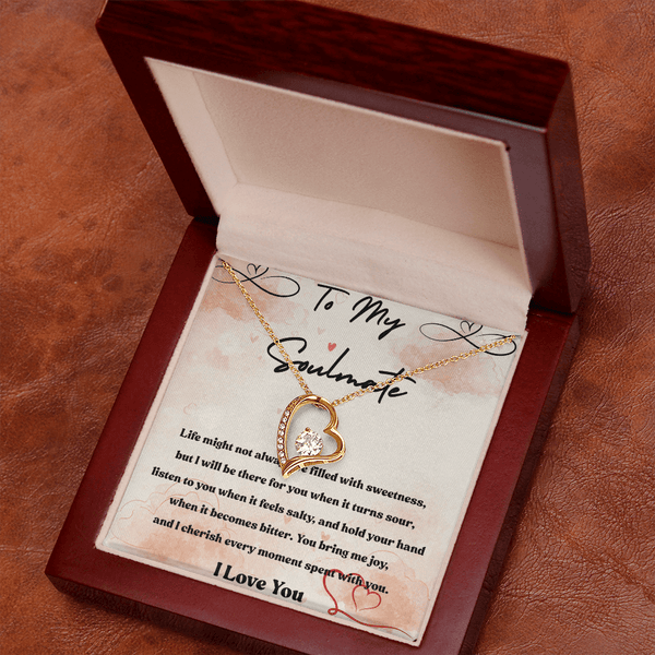 To My Soulmate – Forever Love Necklace - HEARTEN