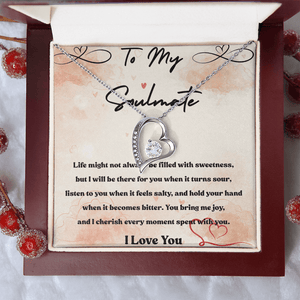 To My Soulmate – Forever Love Necklace - HEARTEN