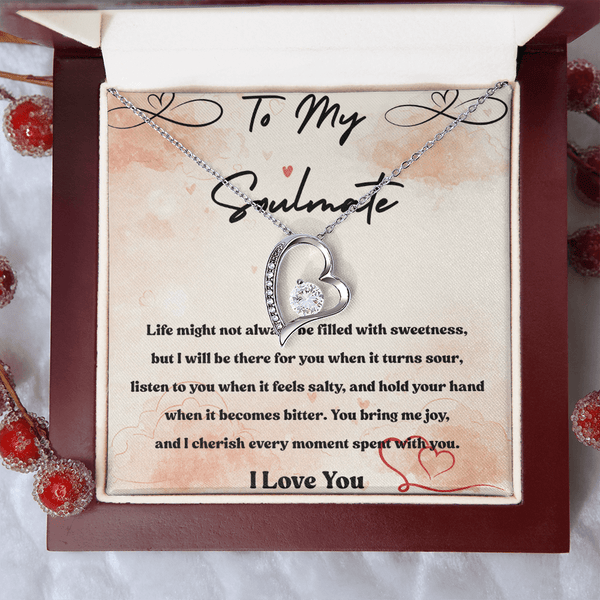 To My Soulmate – Forever Love Necklace - HEARTEN