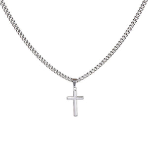 To My Amazing Husband – Personalized Cross with Cuban Link Chain - HEARTEN