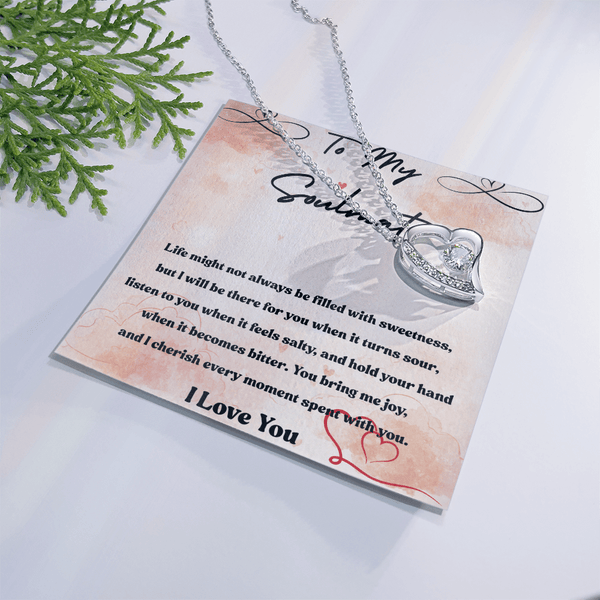 To My Soulmate – Forever Love Necklace - HEARTEN