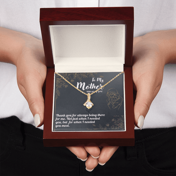 To my Mother Alluring Beauty Necklace - HEARTEN16
